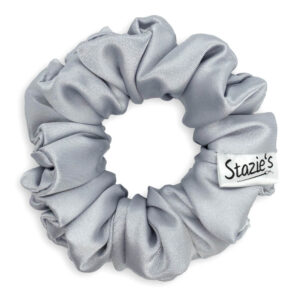 G0093SES strříbrná scrunchie