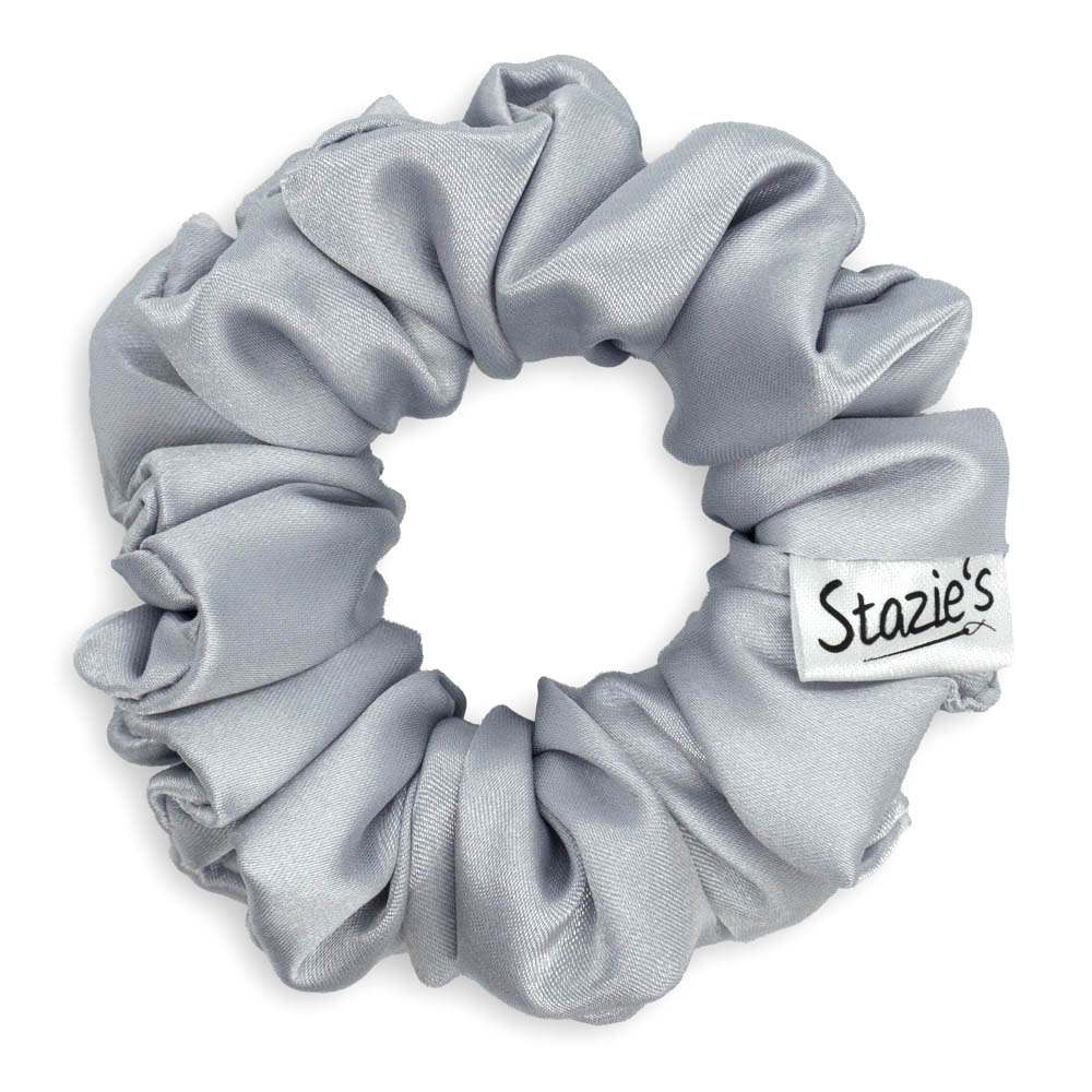 G0093SES strříbrná scrunchie