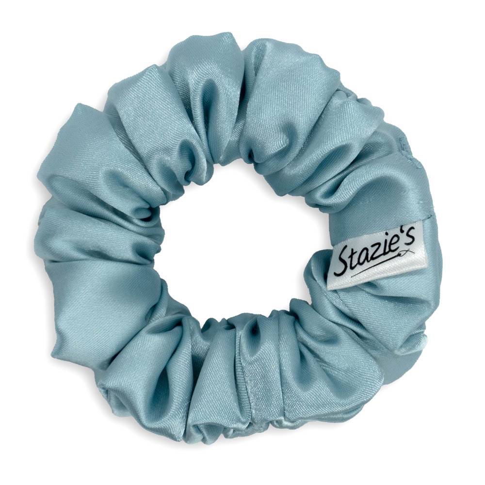 G0227MMTS tyrkysová scrunchie malá