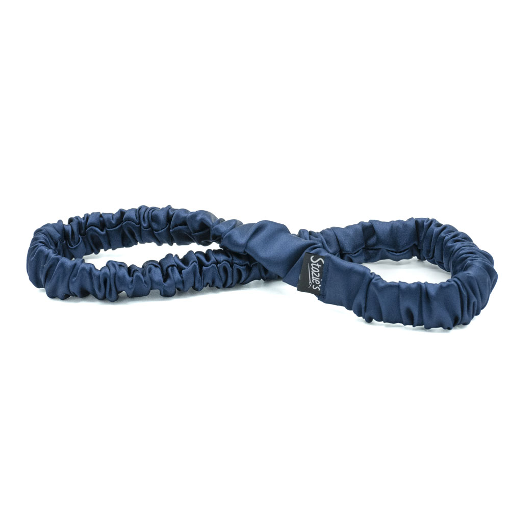 C0030MSS scrunchie čelenka modrá