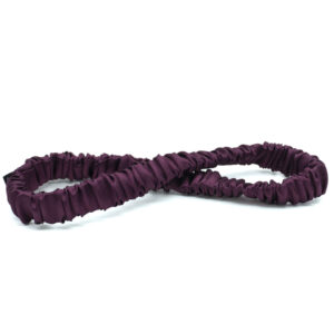 C0046VGS scrunchie čelenka vínová