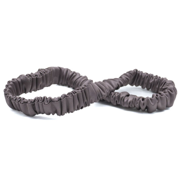 C0209HSS scrunchie čelenka hnědá