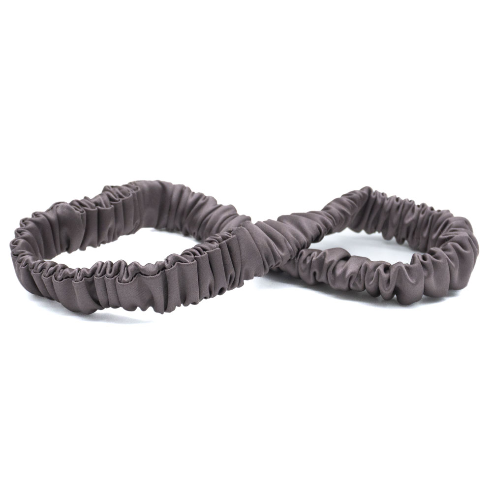 C0209HSS scrunchie čelenka hnědá