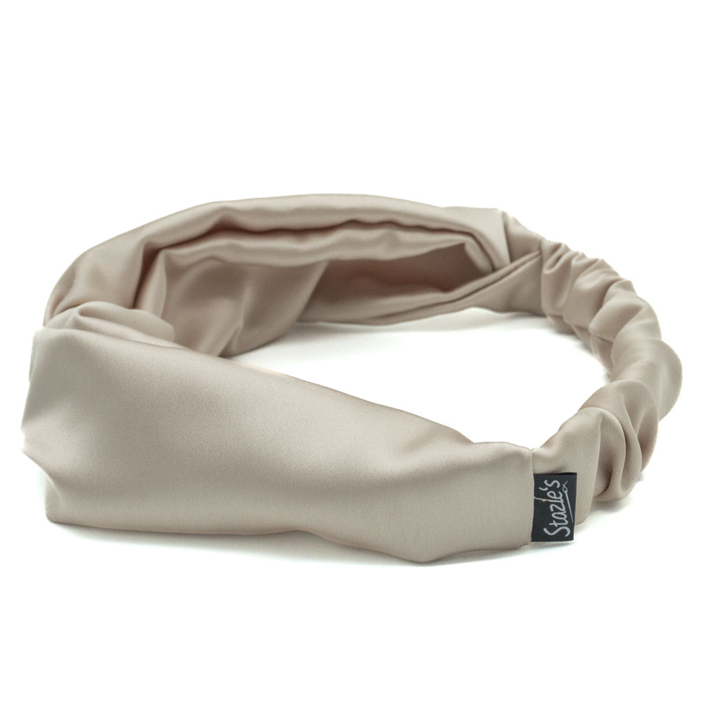 C0038BJSS čelenka jednoduchá béžová z boku