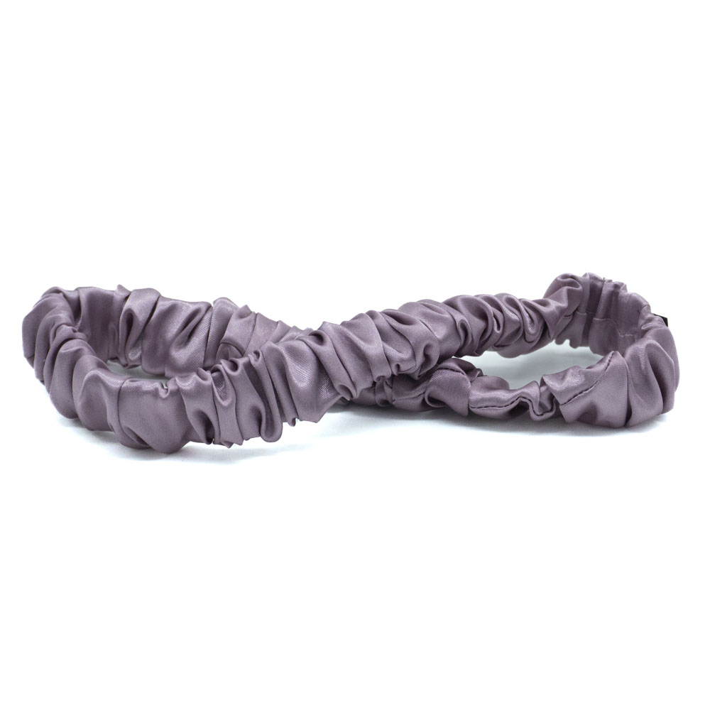 C0074GLDS scrunchie čelenka lila