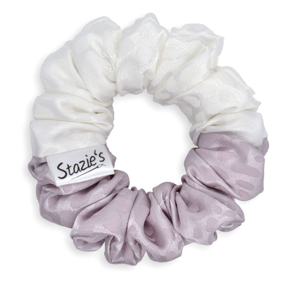 scrunchie růžovo bílá g0019rbhs