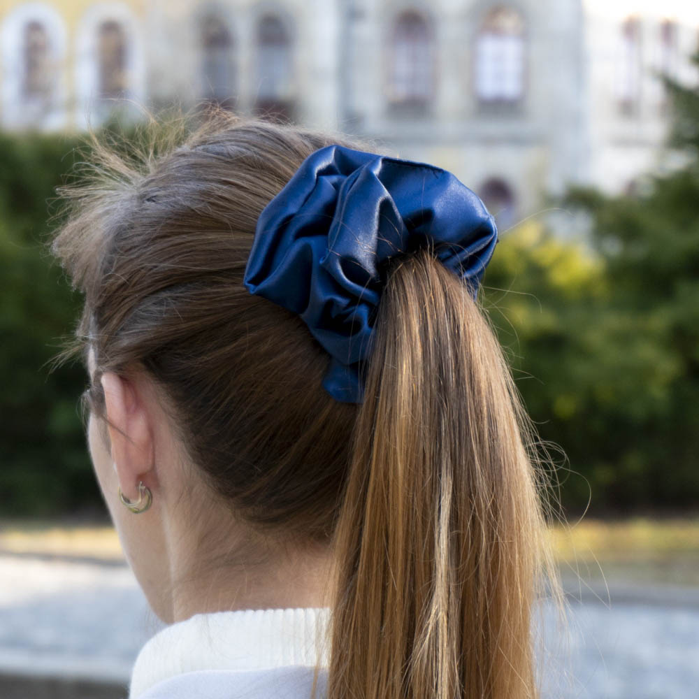 scrunchie modrá g0032mvs