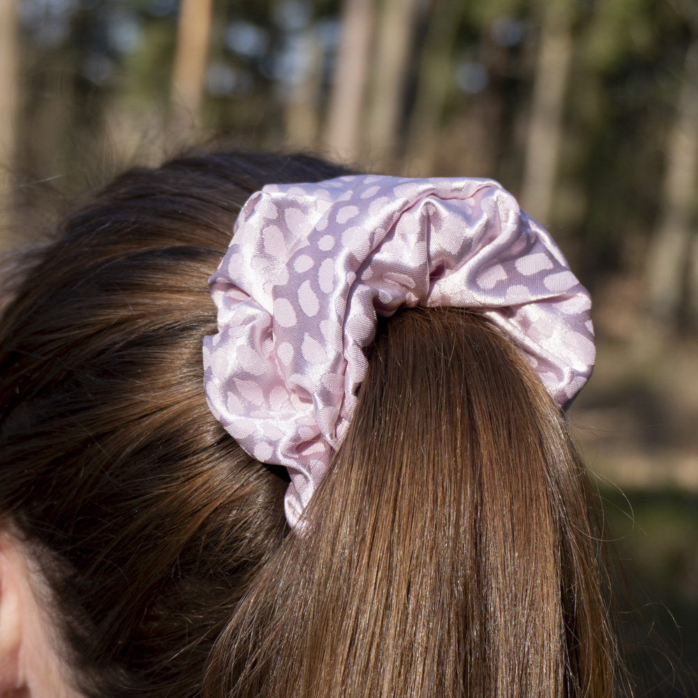 růžová scrunchie G0016RVHS