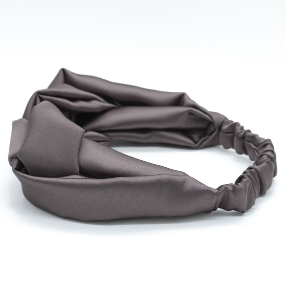 C0033HPSs čelenka pletená hnědá z boku