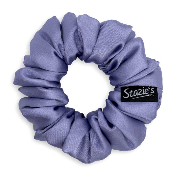 G0250MFS lesklá fialová scrunchie