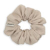 G0270LSHP scrunchie white chocolate hnědá