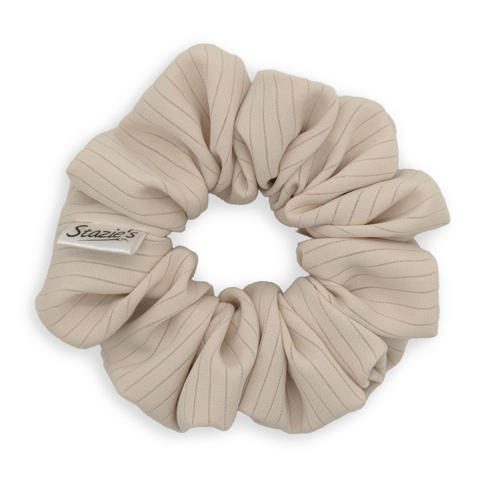 G0270LSHP scrunchie white chocolate hnědá