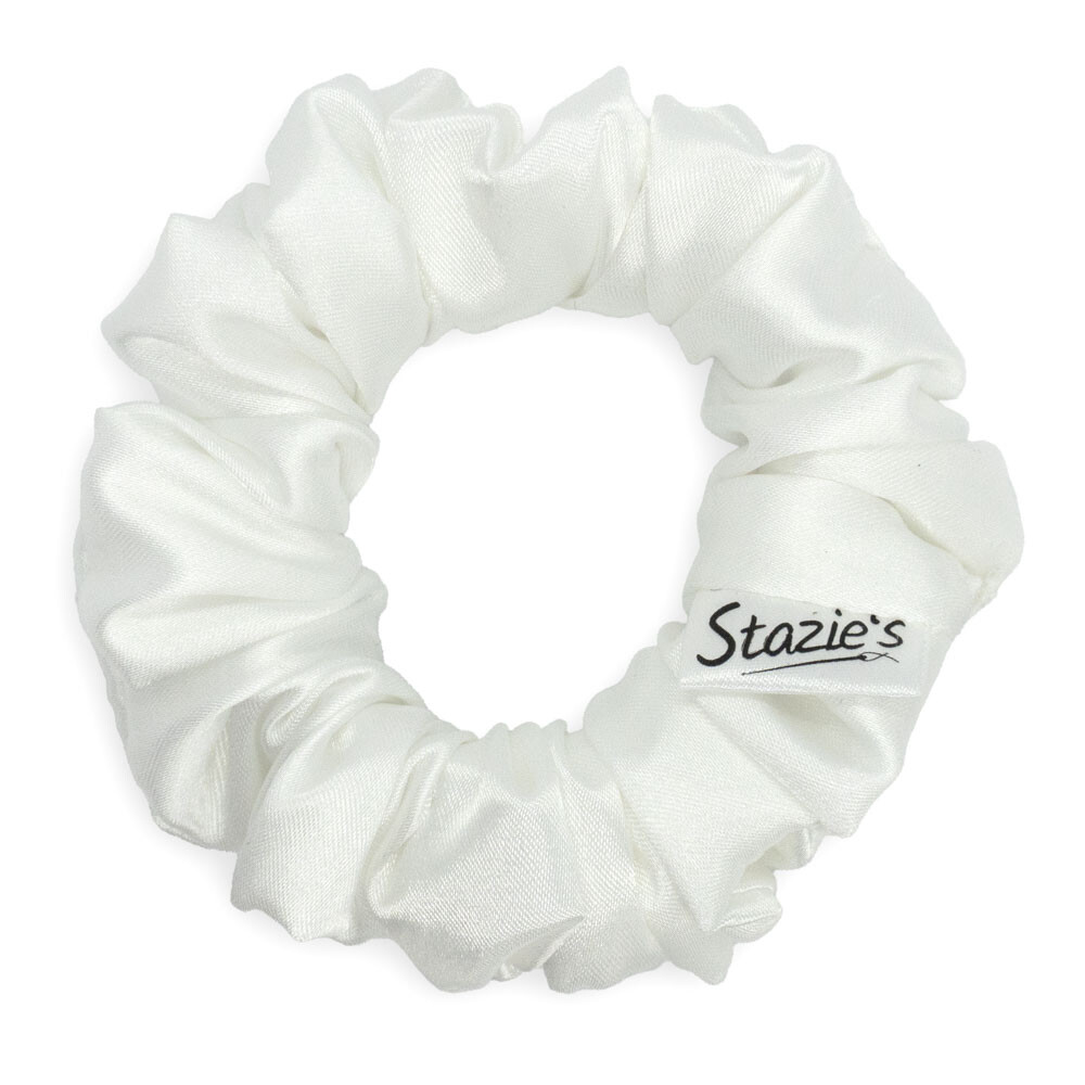 G0254MBS scrunchie bílá sněhová