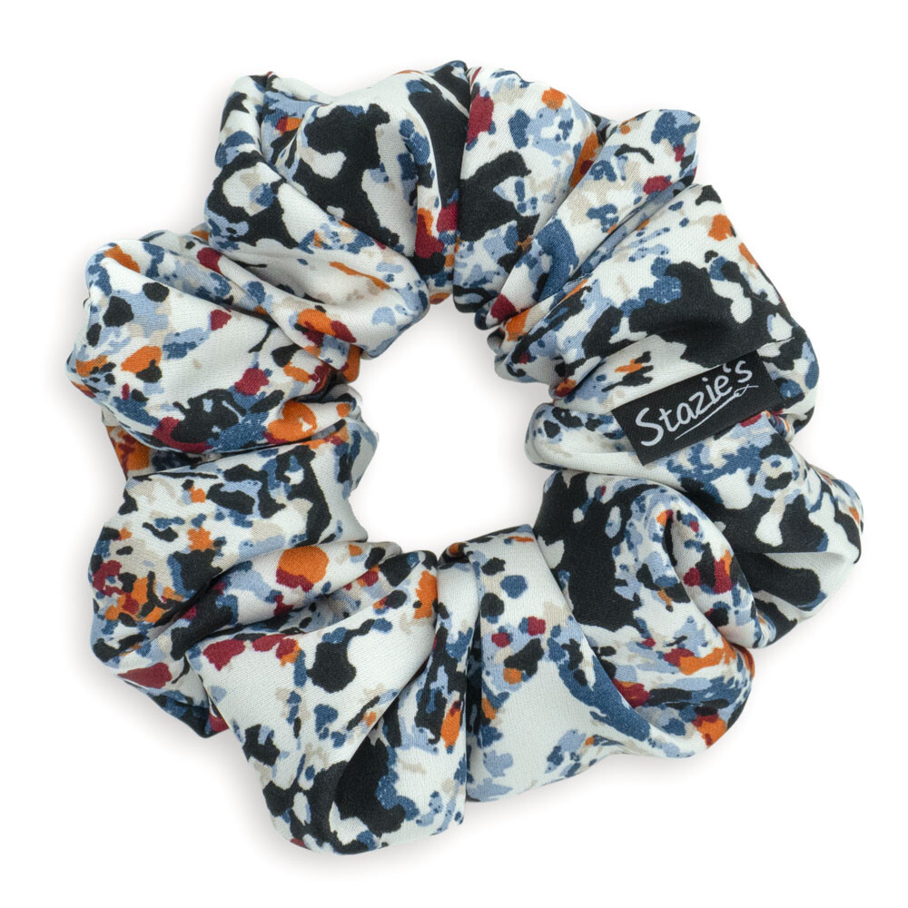 G0261BTHS scrunchie vzorovaná