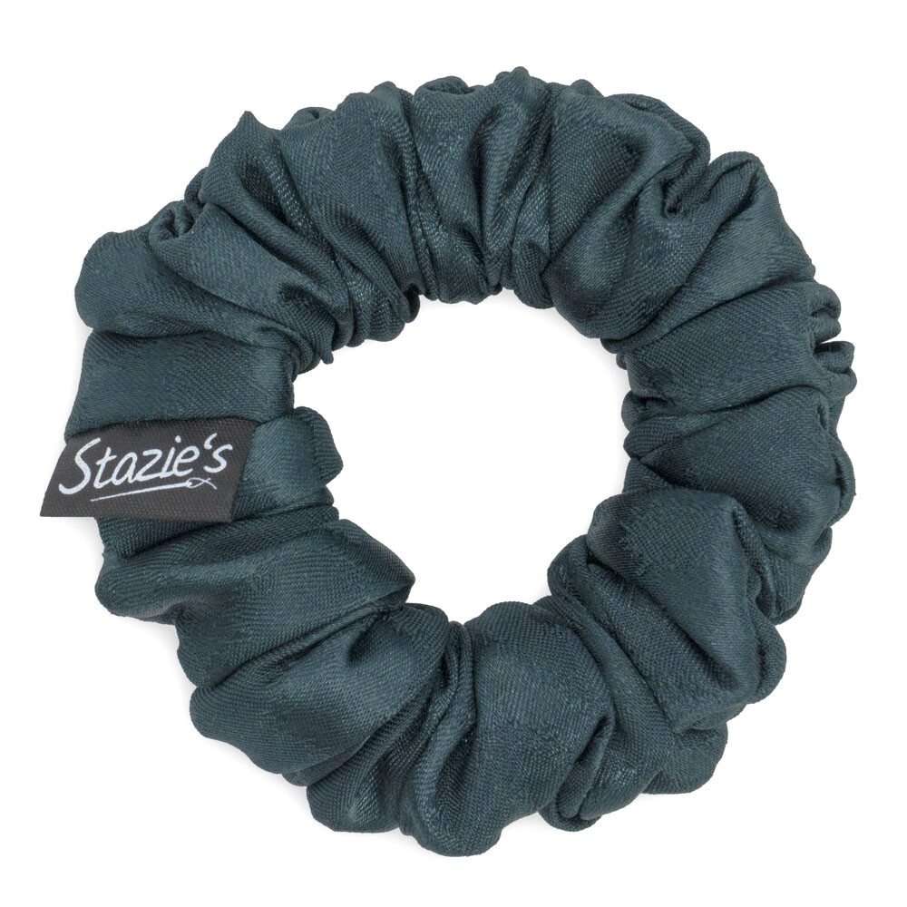 G0256MZGHS scrunchie tmavě zelená malá