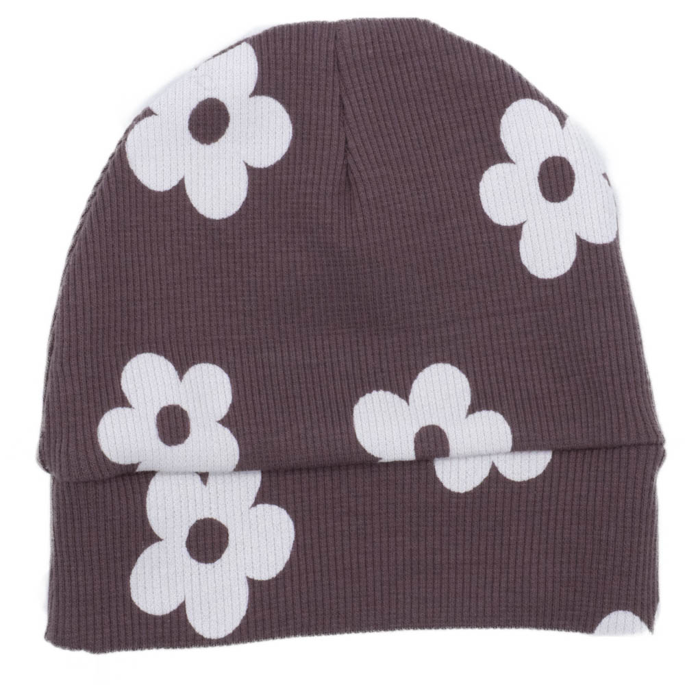 dětská čepička s květinami Č0315DFKŽU