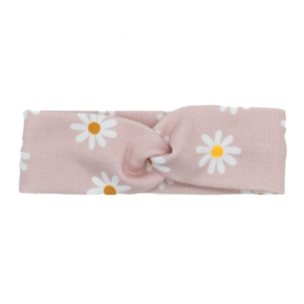 dětská čelenka růžové kopretiny C0365DRKŽU