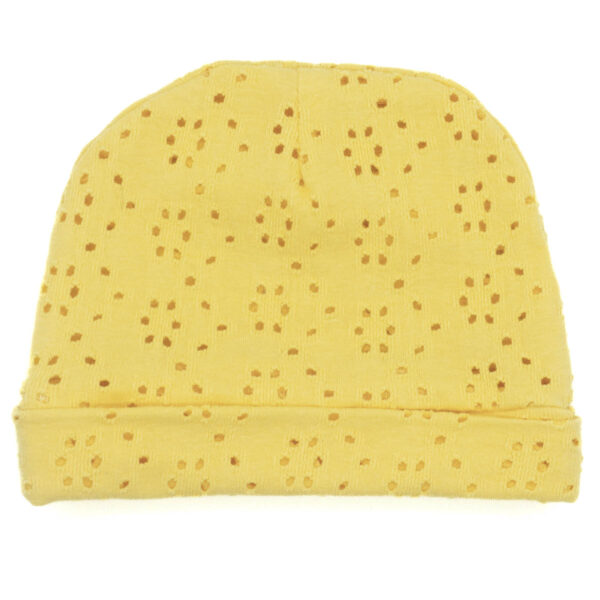 žlutá dětská čepička Č0382ŽM