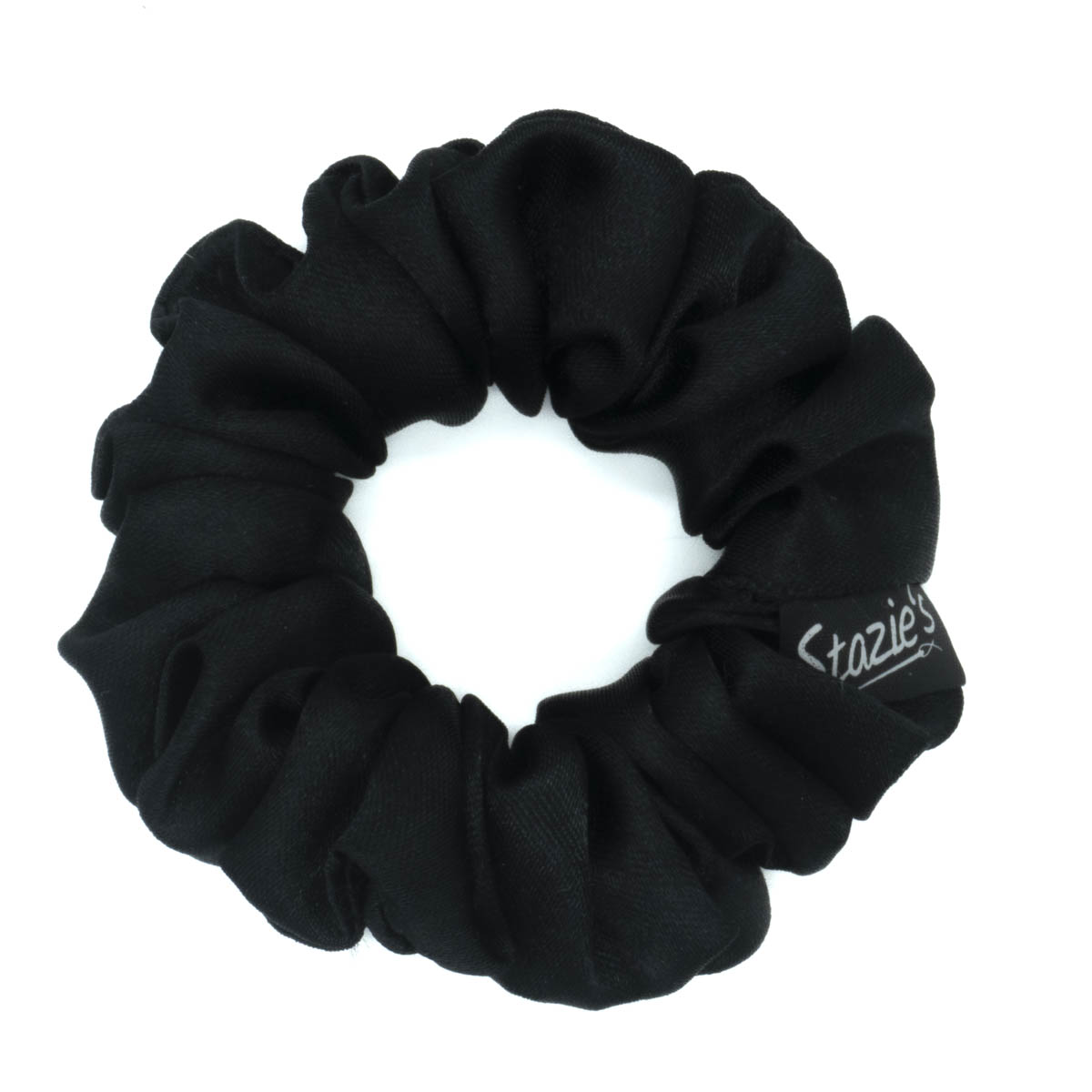 G0360ČMS černá scrunchie do vlasů malá