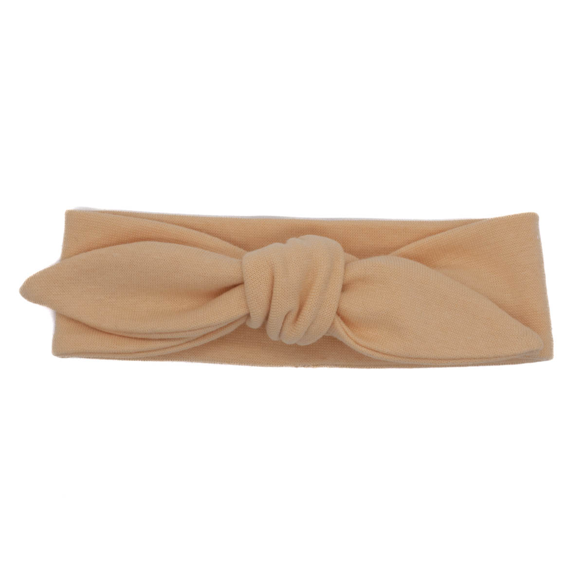 dětská čelenka s mašlí barva meruňka C0402DSMM