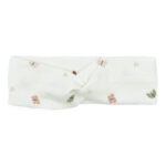 bílá dětská čelenka s motýlky C0463DMU