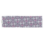 dětská fialová čelenka z úpletu C0441DFVRU