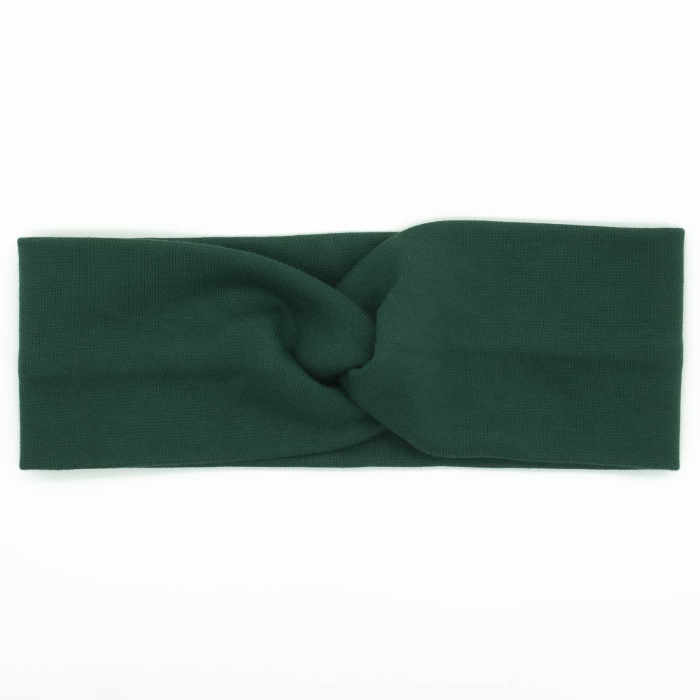 zelená čelenka pro ženy široká c0531